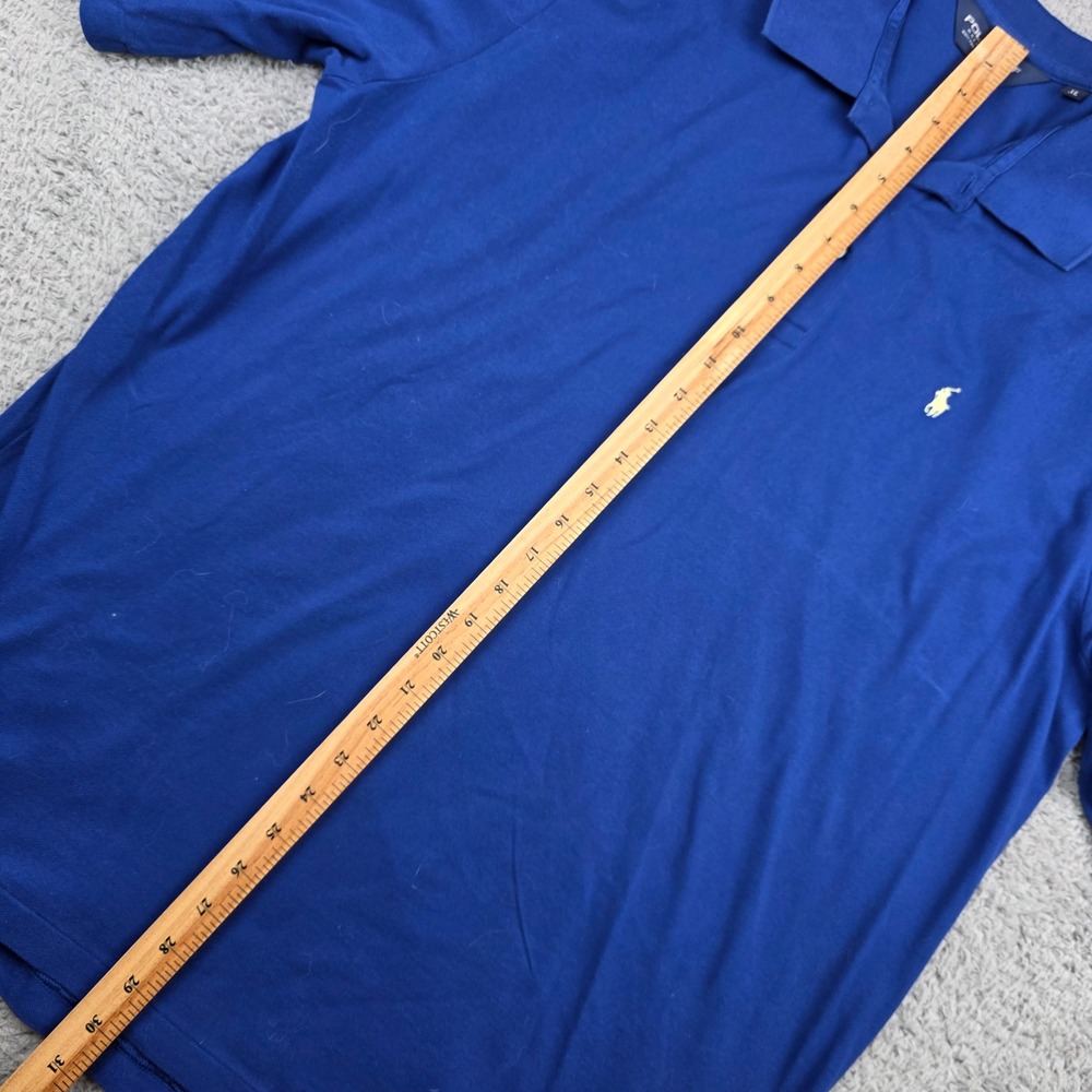 Polo Golf Ralph Lauren Blue Pima Cotton Polo Shirt XL Falcon's Fire Golf Club - Picture 3 of 8